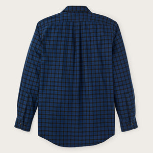 Lightweight alaskan guide shirt by Filson | Deep blue / black pl (Blue)