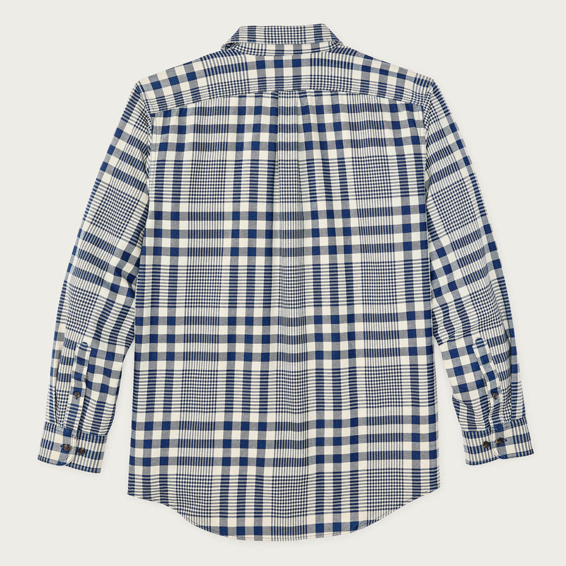 Lightweight alaskan guide shirt von Filson | Indigo multi plaid (Blue)