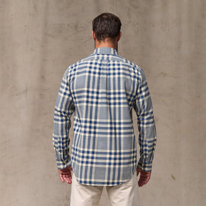 Lightweight alaskan guide shirt von Filson | Indigo multi plaid (Blue)