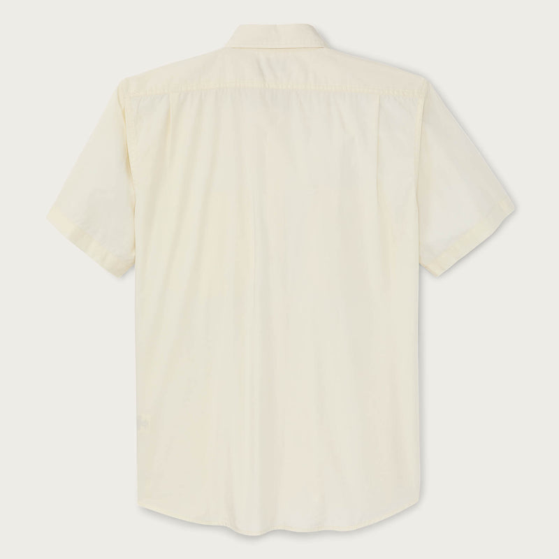 Filson's washed short sleeve feather cloth shirt von Filson | Ivory (Beige)