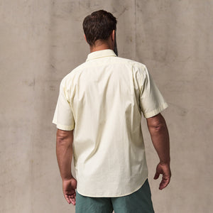 Filson's washed short sleeve feather cloth shirt von Filson | Ivory (Beige)