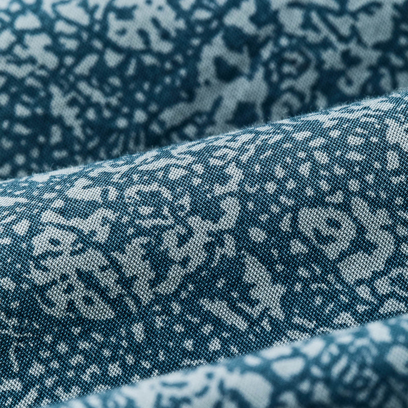 Filson's washed short sleeve feather cloth shirt by Filson | Blue / print (Blue)