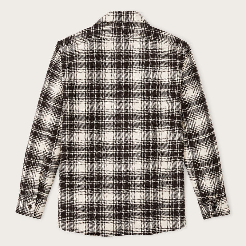 1922 archive wool shirt by Filson | Cream / dark brown p (Beige)