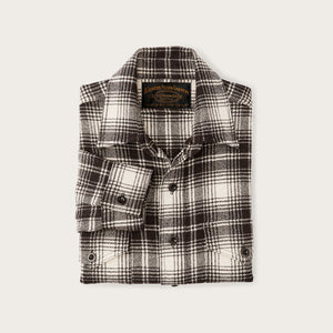 1922 archive wool shirt by Filson | Cream / dark brown p (Beige)