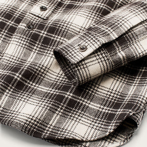 1922 archive wool shirt by Filson | Cream / dark brown p (Beige)
