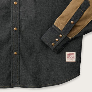 Camicia wild adventure wrangler x filson di Filson | Indigo (Blue)