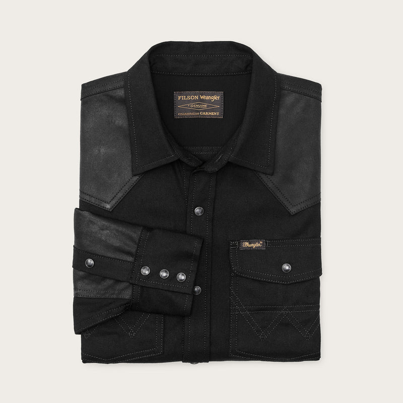 Wrangler x filson wild adventure shirt by Filson | Black (Black)