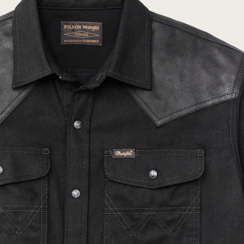 Wrangler x filson wild adventure shirt by Filson | Black (Black)