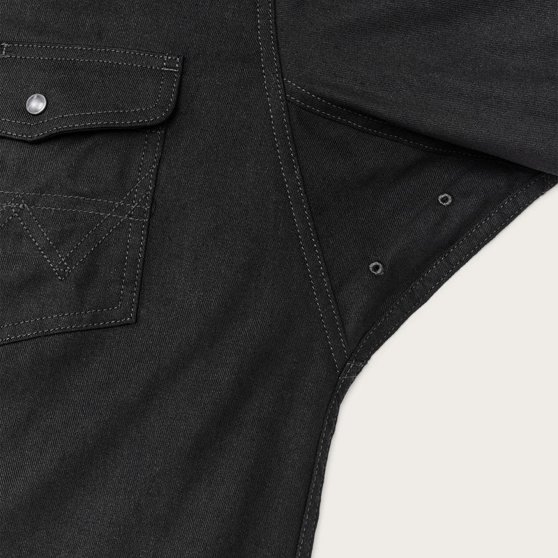Wrangler x filson wild adventure shirt by Filson | Black (Black)