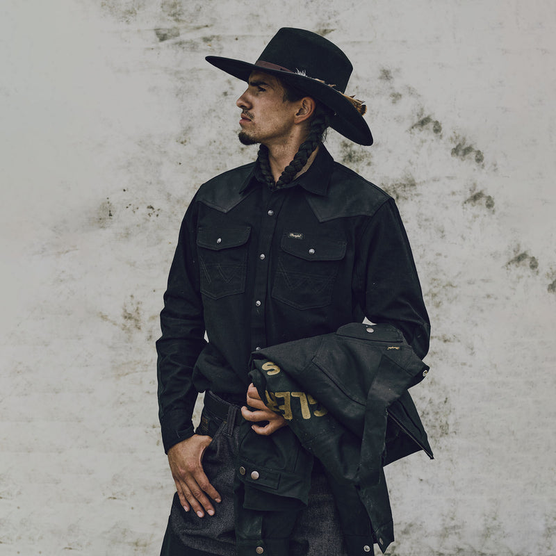 Wrangler x filson wild adventure shirt by Filson | Black (Black)