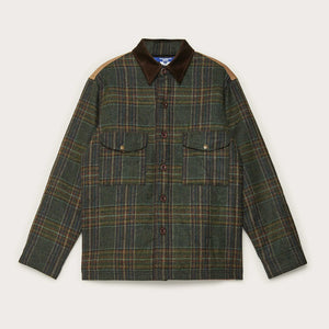 Filson x junya watanabe wool-leather shirt by Filson | Green black beige / (Green)