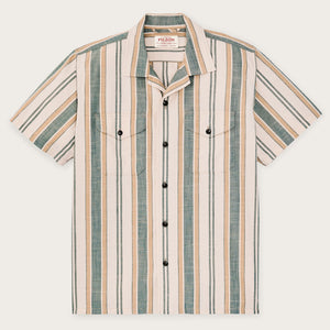 Chambray camp shirt von Filson | Natural / khaki (Green)