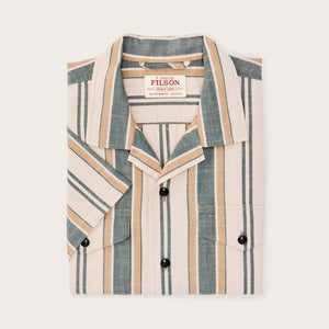 Chambray camp shirt von Filson | Natural / khaki (Green)