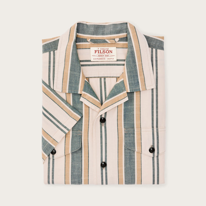 Chambray camp shirt von Filson | Natural / khaki (Green)