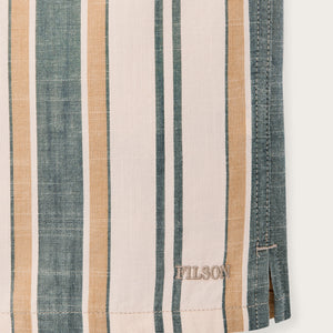 Chambray camp shirt von Filson | Natural / khaki (Green)