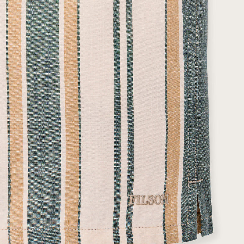 Chambray camp shirt von Filson | Natural / khaki (Green)