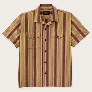 Chambray camp shirt von Filson | Brick / tan (Brown)