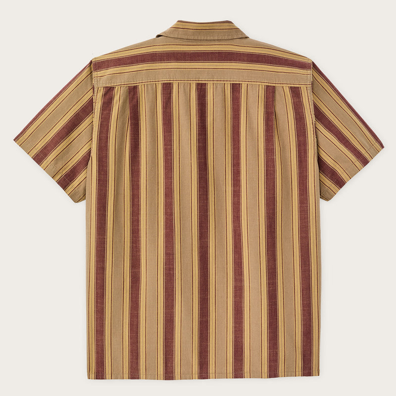 Chambray camp shirt von Filson | Brick / tan (Brown)