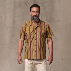 Chambray camp shirt von Filson | Brick / tan (Brown)