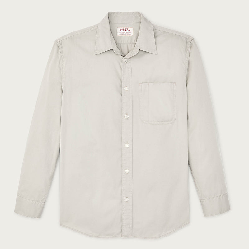 4.5-oz. twill shirt von Filson | Gray sky (Gray)
