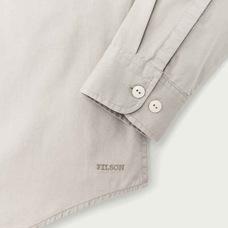 4.5-oz. twill shirt von Filson | Gray sky (Gray)