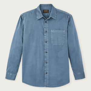 4.5-oz. twill shirt von Filson | Orion blue (Blue)