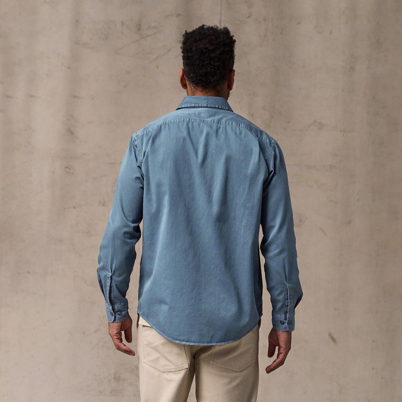 4.5-oz. twill shirt von Filson | Orion blue (Blue)