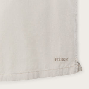 Short sleeve 4.5-oz. twill shirt von Filson | Gray sky (Gray)