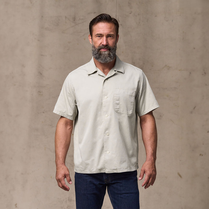 Short sleeve 4.5-oz. twill shirt von Filson | Gray sky (Gray)