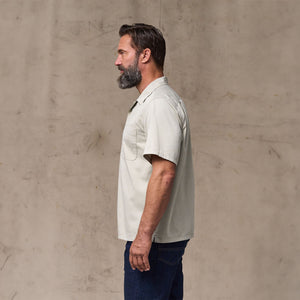 Short sleeve 4.5-oz. twill shirt von Filson | Gray sky (Gray)