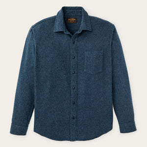 Rustic flannel shirt von Filson | Blue heather (Blue)