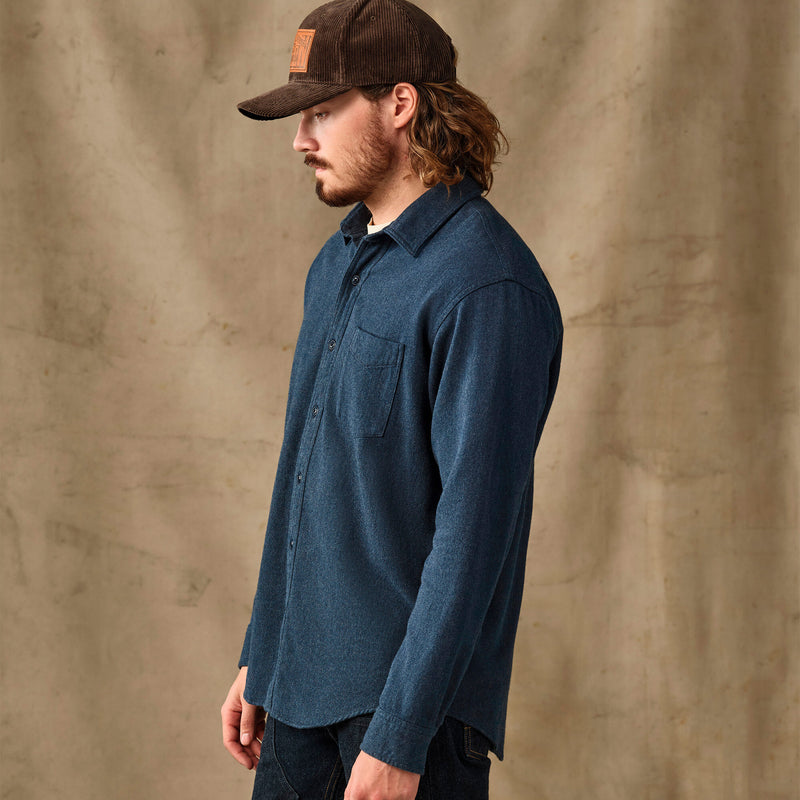 Rustic flannel shirt von Filson | Blue heather (Blue)