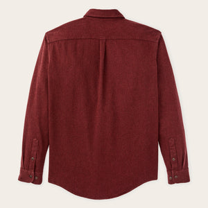 Rustic flannel shirt von Filson | Port heather (Red)