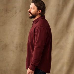 Rustic flannel shirt von Filson | Port heather (Red)