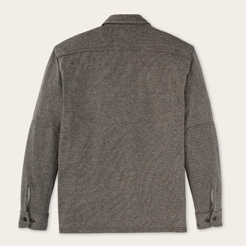 Field knit pullover shirt von Filson | Smoke heather (Brown)