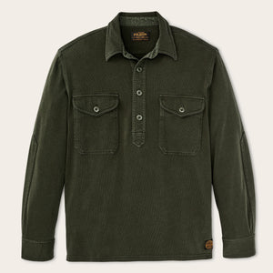 Field knit pullover shirt von Filson | Dark timber (Green)