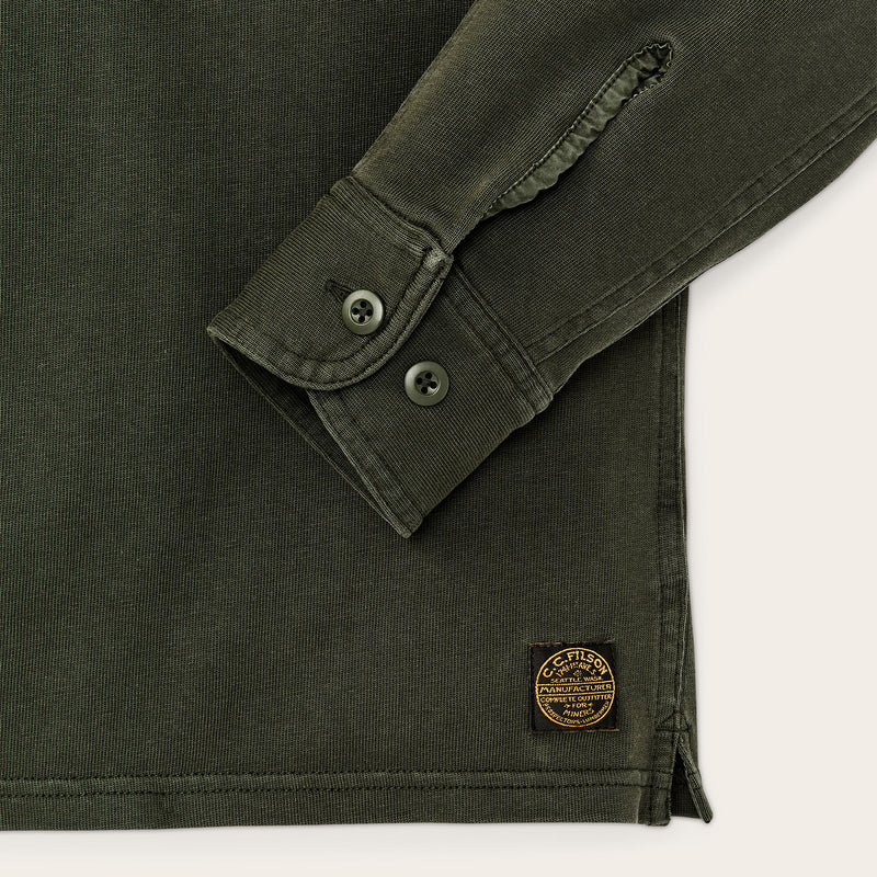 Field knit pullover shirt von Filson | Dark timber (Green)