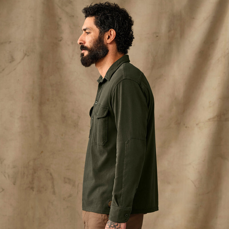 Field knit pullover shirt von Filson | Dark timber (Green)
