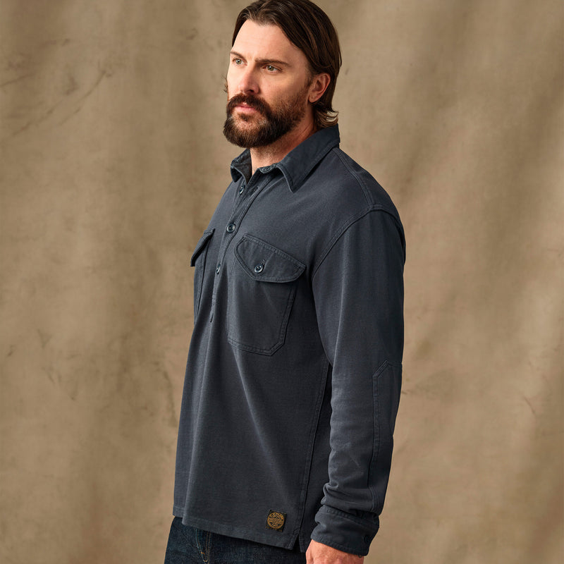 Field knit pullover shirt von Filson | Bluefin (Blue)