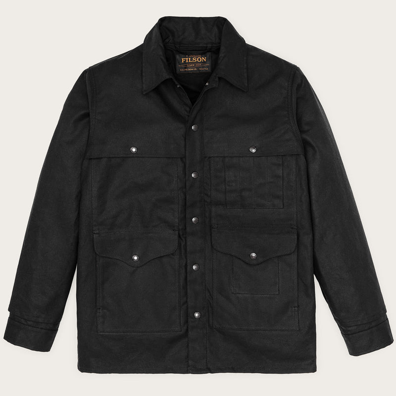 Giacca cruiser in tin cloth foderata di Filson | Black (Black)