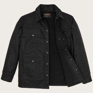 Giacca cruiser in tin cloth foderata di Filson | Black (Black)
