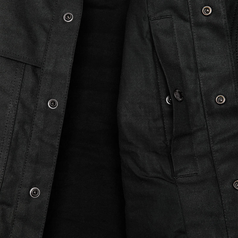 Giacca cruiser in tin cloth foderata di Filson | Black (Black)