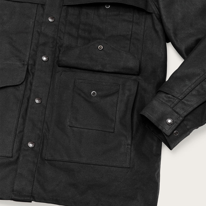 Giacca cruiser in tin cloth foderata di Filson | Black (Black)