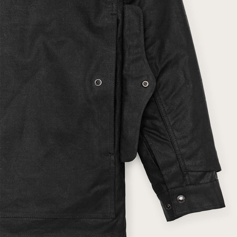 Giacca cruiser in tin cloth foderata di Filson | Black (Black)