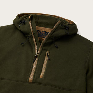 Ridgeway fleece pullover di Filson | Dark forest (Green)