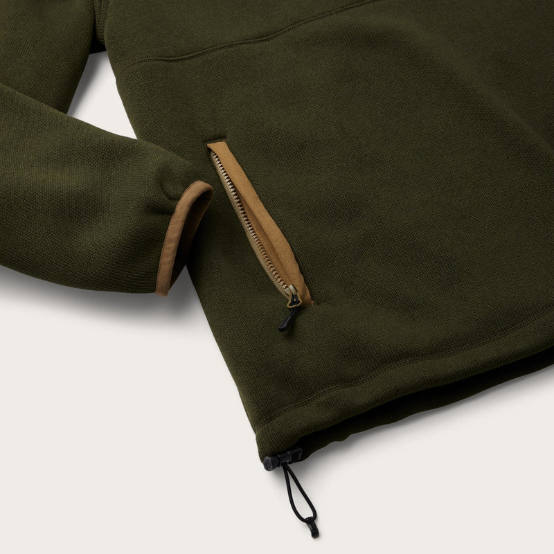 Ridgeway fleece pullover di Filson | Dark forest (Green)