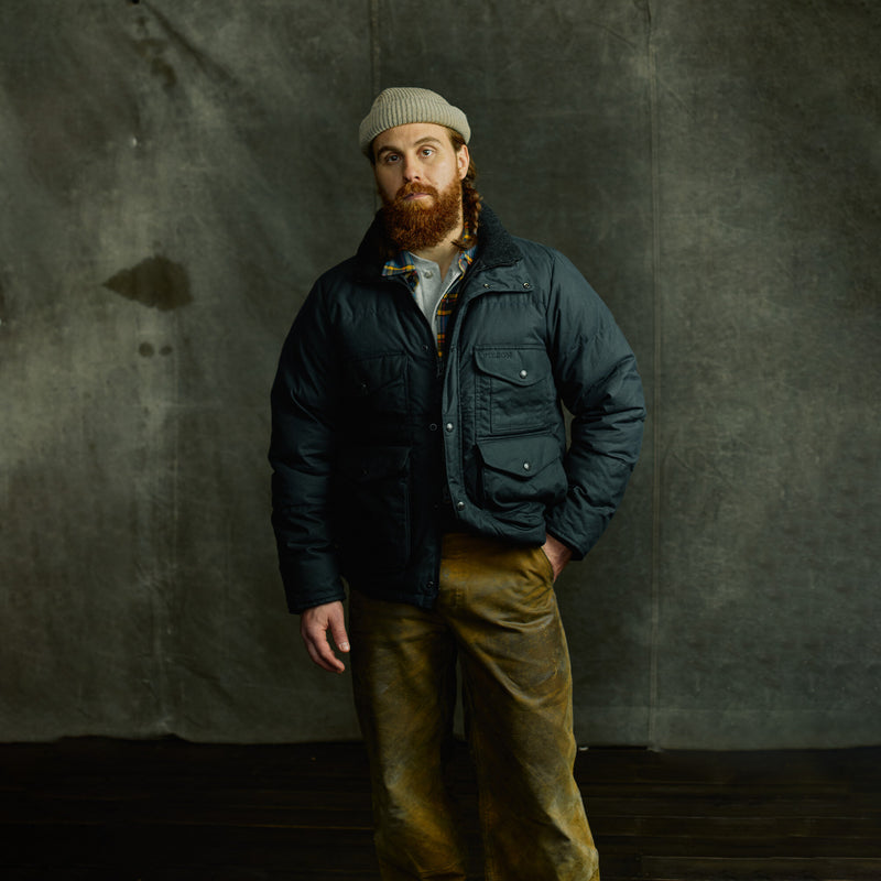 Down cruiser jacket by Filson | Harbor blue (Blue)
