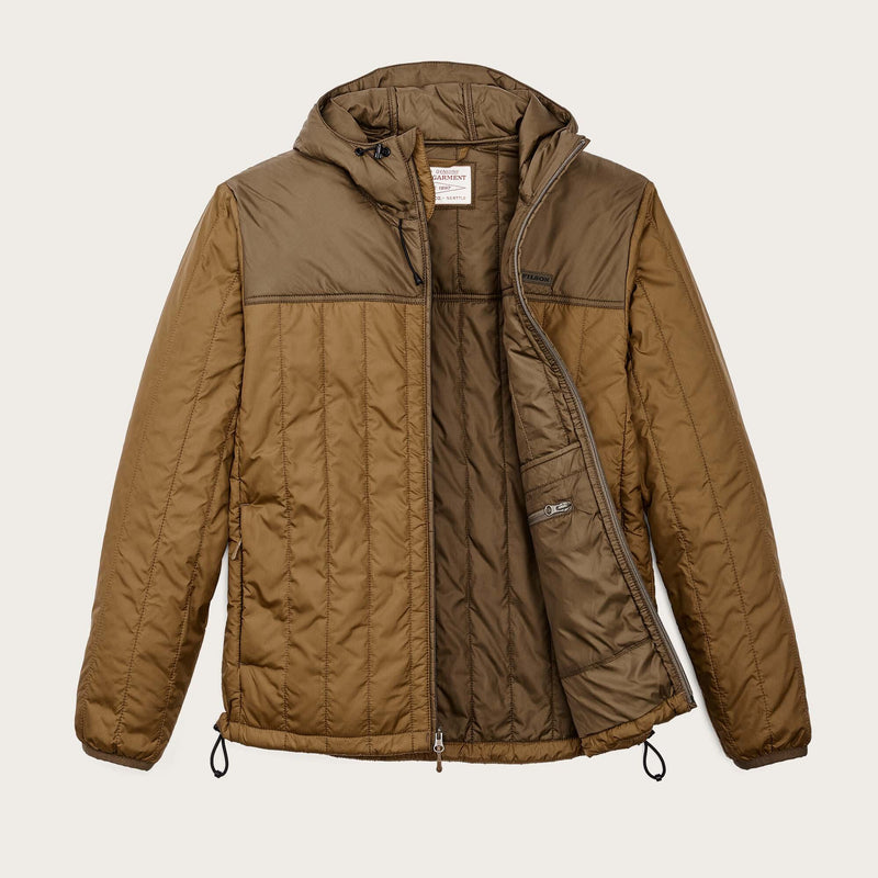 Ultralight hooded jacket by Filson | Gold ochre / beech (Gold)