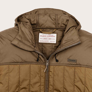 Ultralight hooded jacket by Filson | Gold ochre / beech (Gold)