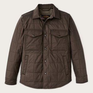 Surchemise jac-shirt matelassée cover cloth par Filson | Slate black (Brown)